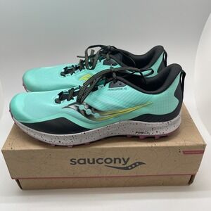 Saucony Peregrine 12 Shoes Womens‎ 12 Cool Mint Trail Running S10737-26 Sneakers